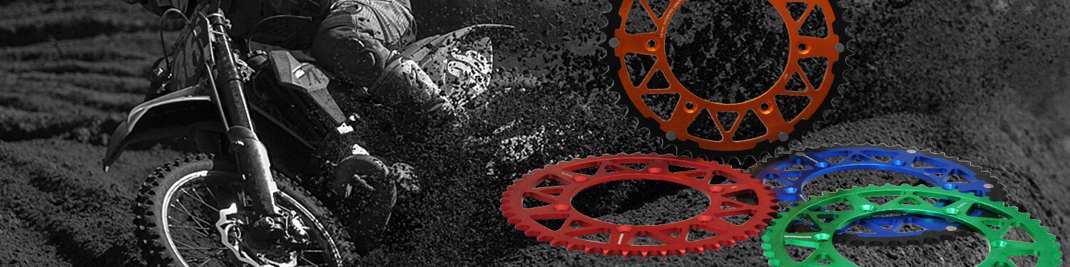 MXCHAMP  ExtraLite aluminum sprocket