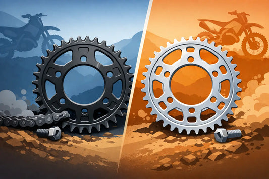 Steel vs Aluminum Sprockets for Dirt Bikes