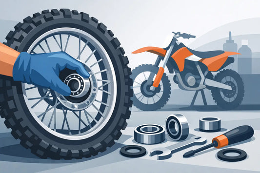 How to Install Wheel Bearings on a Dirt Bike
