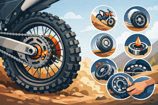 7 Signs of Wheel Bearing Wear on a Dirt Bike