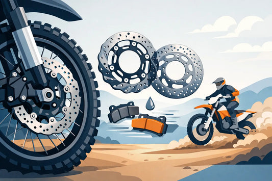 Best Dirt Bike Rotor Upgrades for Real Braking