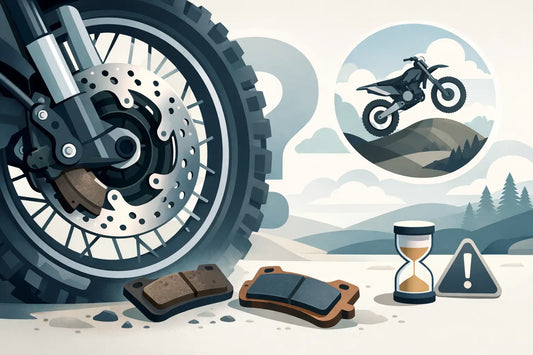 When Should Brake Pads Change on a Dirt Bike?