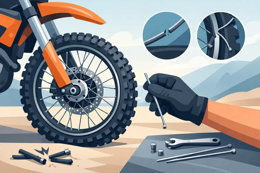 When to Replace Wheel Spokes on a Dirt Bike
