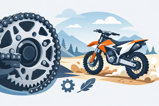 Aluminum Rear Sprocket Benefits for Dirt Bikes
