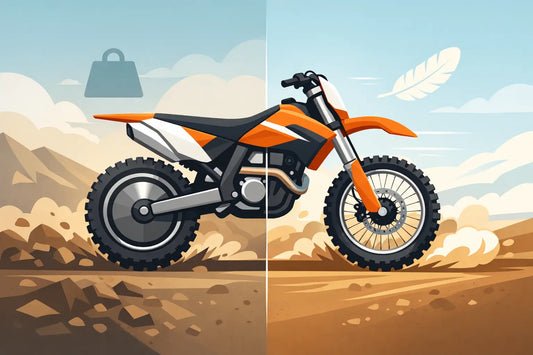 Do Lighter Wheels Improve Acceleration on Dirt Bikes?