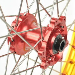 MXCHAMP A90  Dirt Bike Wheels Set for HONDA CRF250R CRF450R CRF450X CRF450L CR125 CR250 CR450 2004-2026