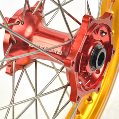 MXCHAMP A90  Dirt Bike Wheels Set for HONDA CRF250R CRF450R CRF450X CRF450L CR125 CR250 CR450 2004-2026