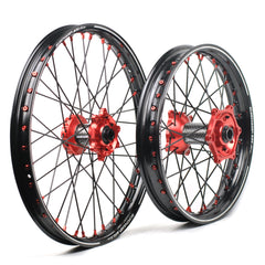 MXCHAMP A90  CarbonMatrix Dirt Bike Wheels Set for HONDA CRF250R CRF450R CRF450X CRF450L CR125 CR250 CR450 2004-2026