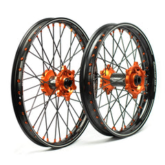 MXCHAMP A90  CarbonMatrix Dirt Bike Wheels Set for KTM 125SX 250SX 250SXF 350SXF 450SXF 250EXCF 350EXCF 450EXCF 2011-2024