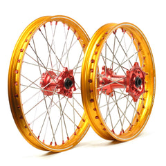 MXCHAMP A90  Dirt Bike Wheels Set for HONDA CRF250R CRF450R CRF450X CRF450L CR125 CR250 CR450 2004-2026