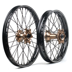 MXCHAMP A90 Dirt Bike Wheels Set For Husqvarna FC250  FC350 FC450 FE250 FE350 FE450  TC125 TC250 2012-2026