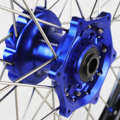 MXCHAMP Dirt Bike Wheels Set for Yamaha YZ125 YZ250 YZ250F YZ450F WR450F WR250F 2001-2023
